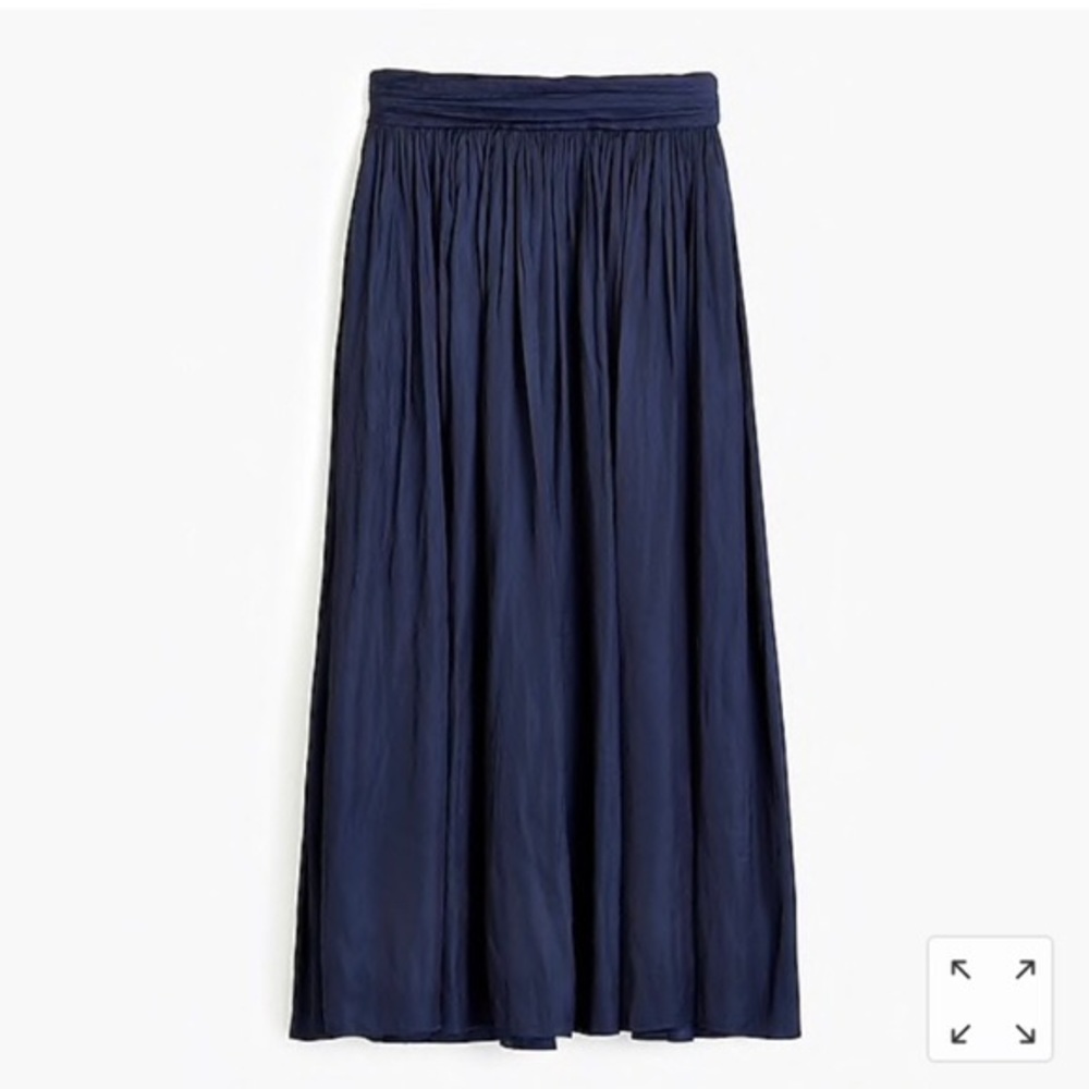 j crew point sur maxi skirt
